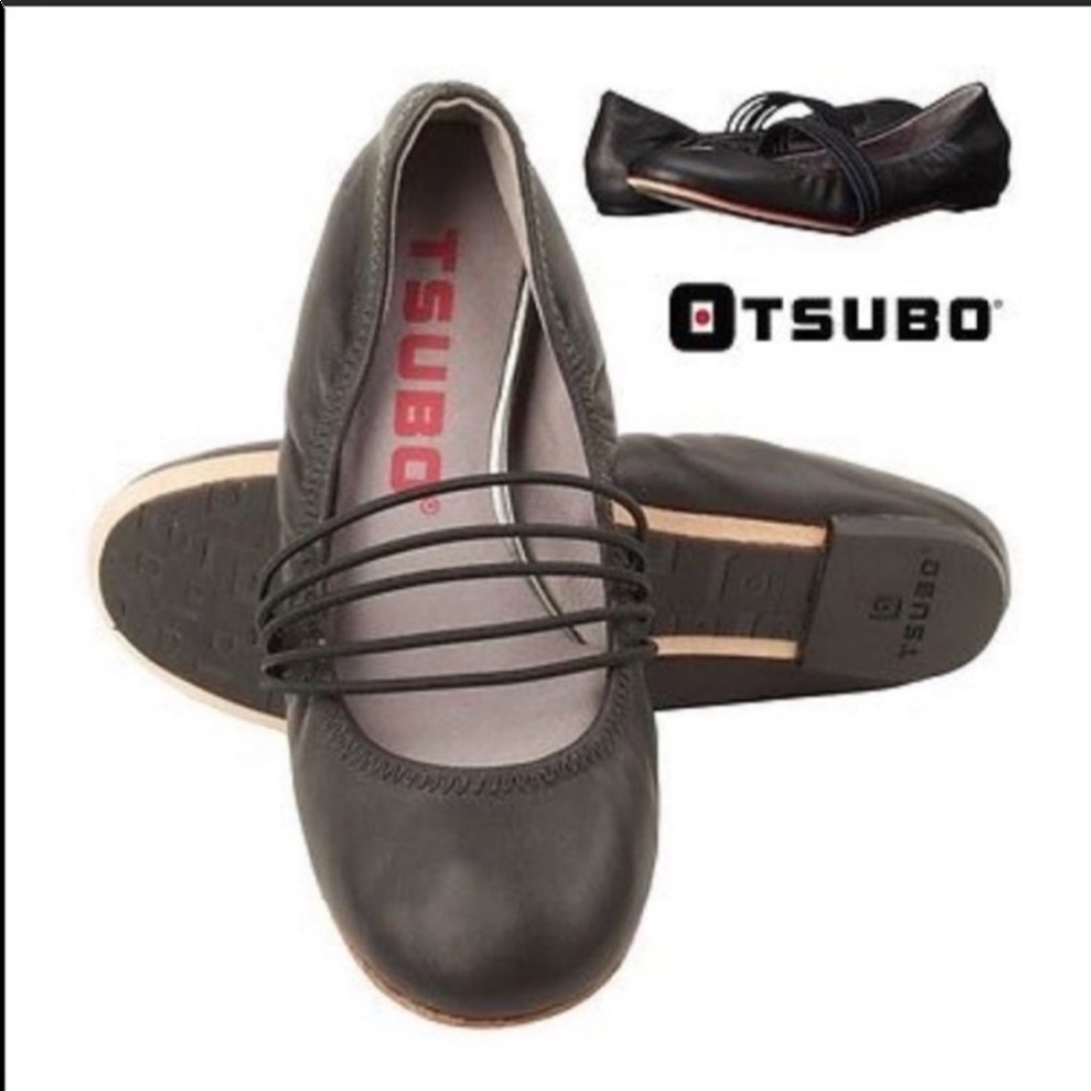 TSUBO Ballet Flats, Black size 5.5 running small
